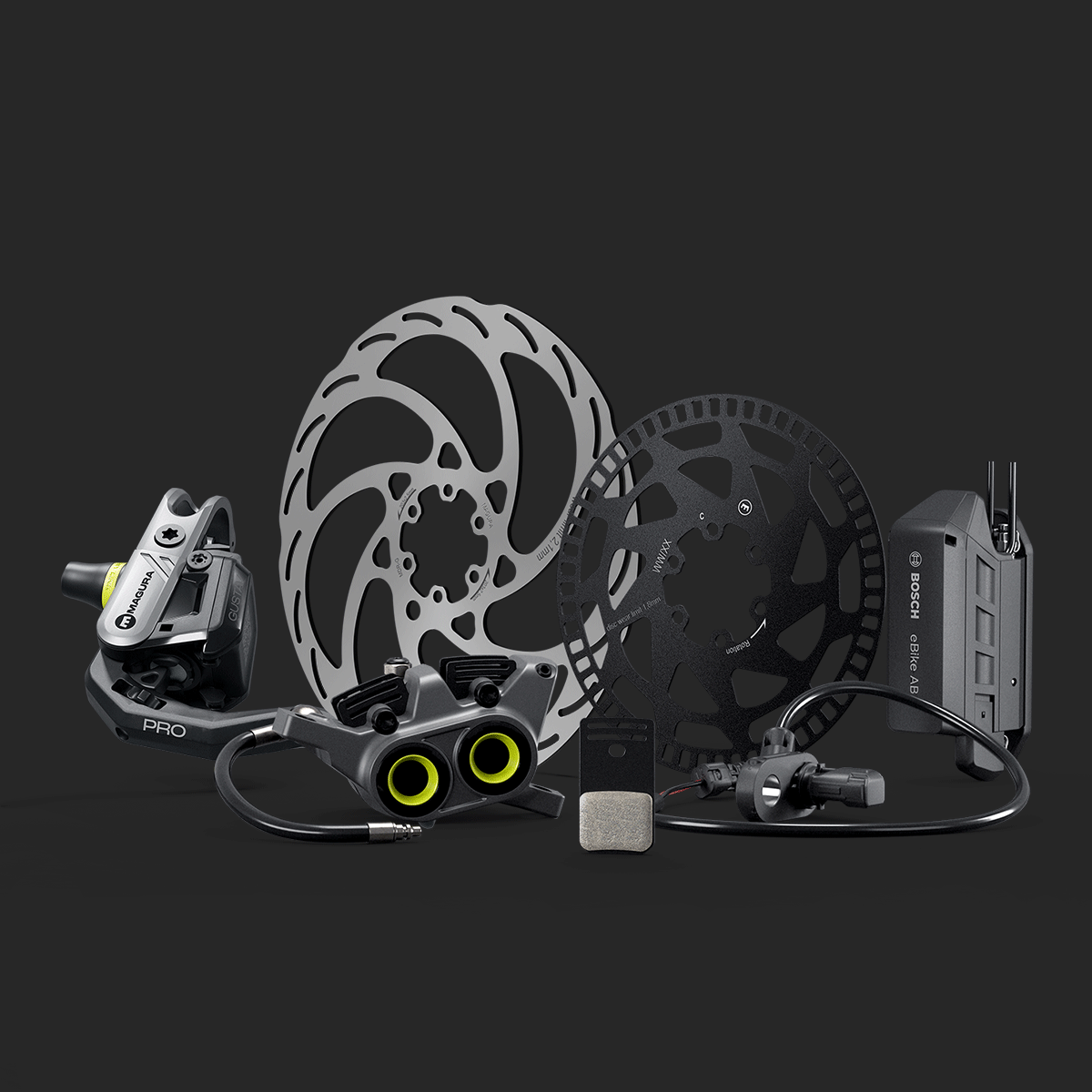 MAGURA Gustav M Rigida DH30 SAPIM 前後セット MAGURA Gustav M Rigida DH30 SAPIM 前後セット MAGURA Gustav M