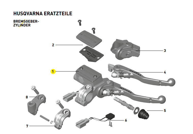 Home Motorrad Spare Parts MAGURA Original Spare Parts